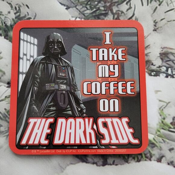 NWT in Box Star Wars Darth Vader Ceramic Mug & Coaster Combo Pack - Picture 3 of 11